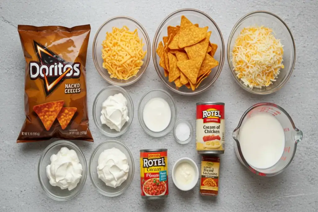 Ingredients For Mexican White Trash Casserole A Deliciously Irreverent Comfort Food