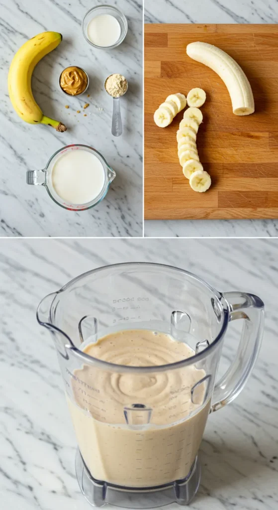 Peanut Butter Banana Smoothie Recipe