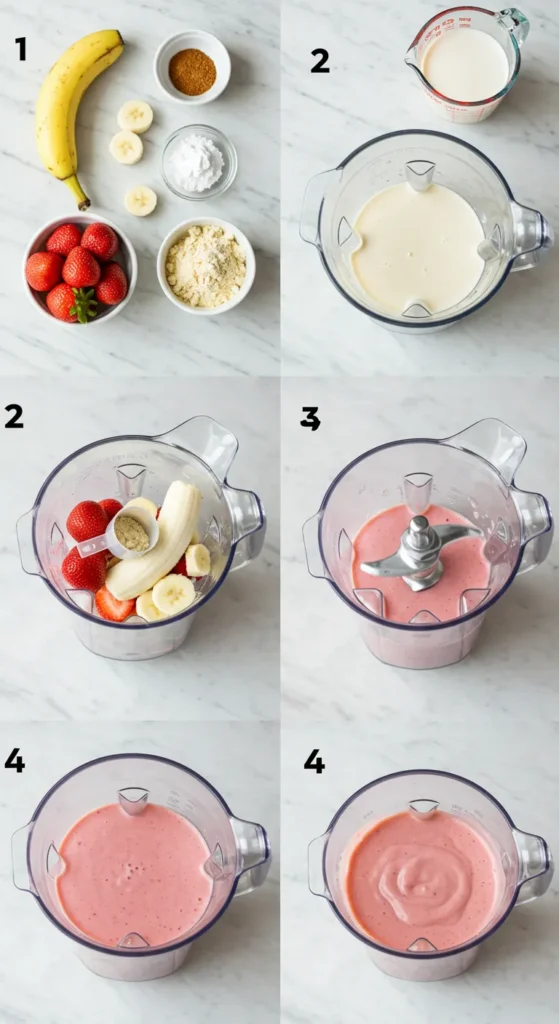Strawberry Protein Smoothie