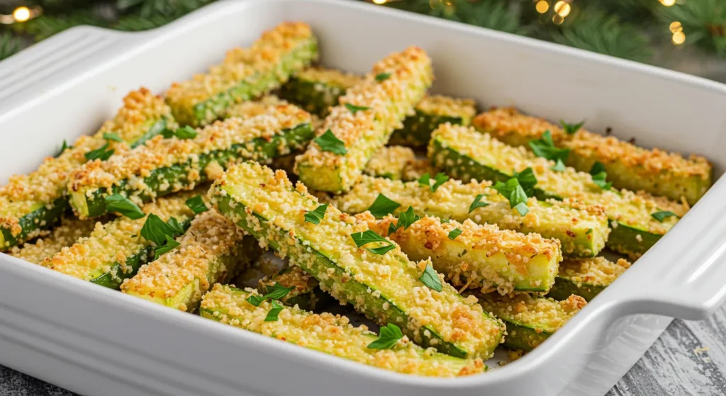 Baked Parmesan Zucchini