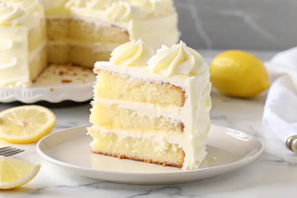 Cheesecake Factory Italian Lemon Cream Cake