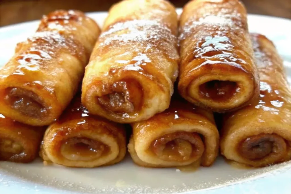 Cinnamon Roll French Toast Roll-Ups