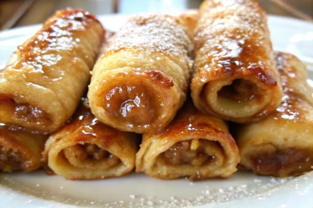 Cinnamon Roll French Toast Roll Ups