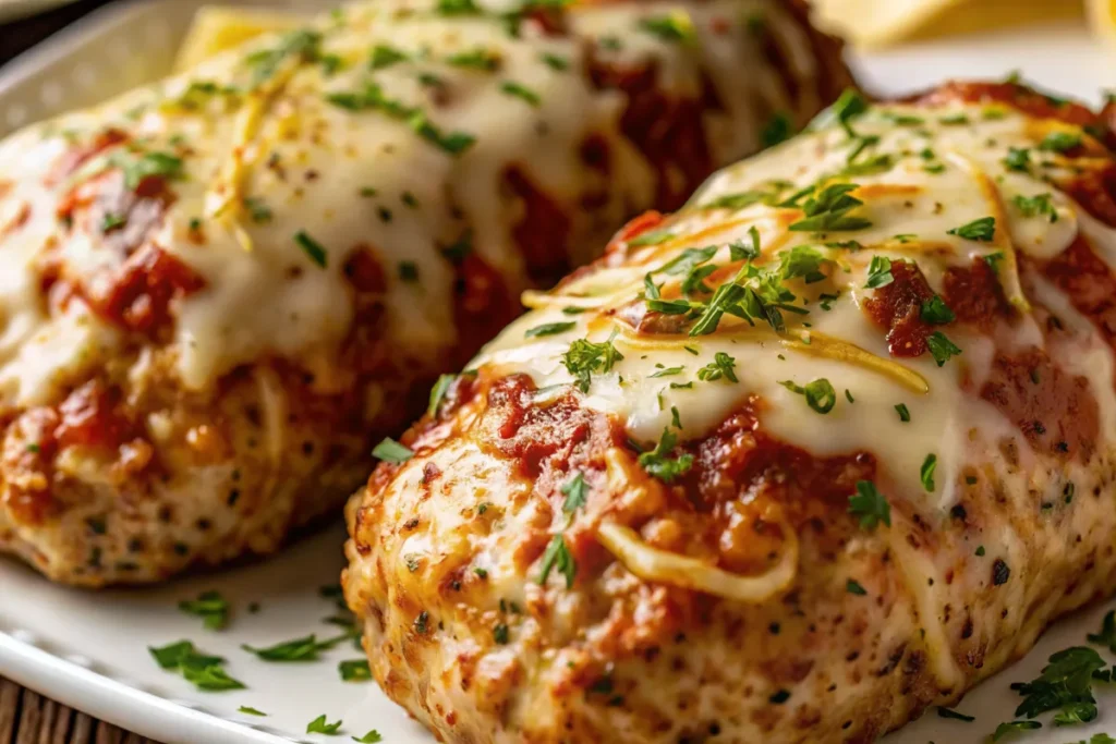 Garlic Parmesan Chicken Meatloaf Recipe