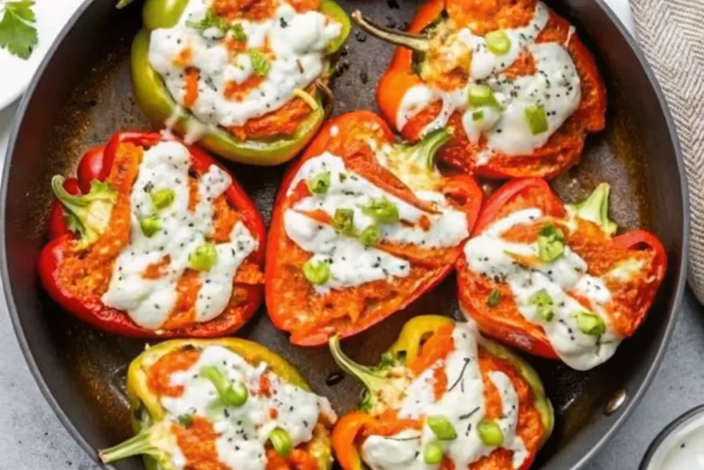Buffalo Chicken Stuffed