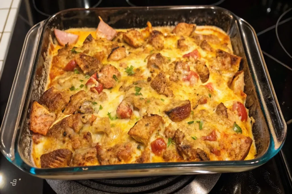 Homemade Ground Beef and Potatoes Casserole