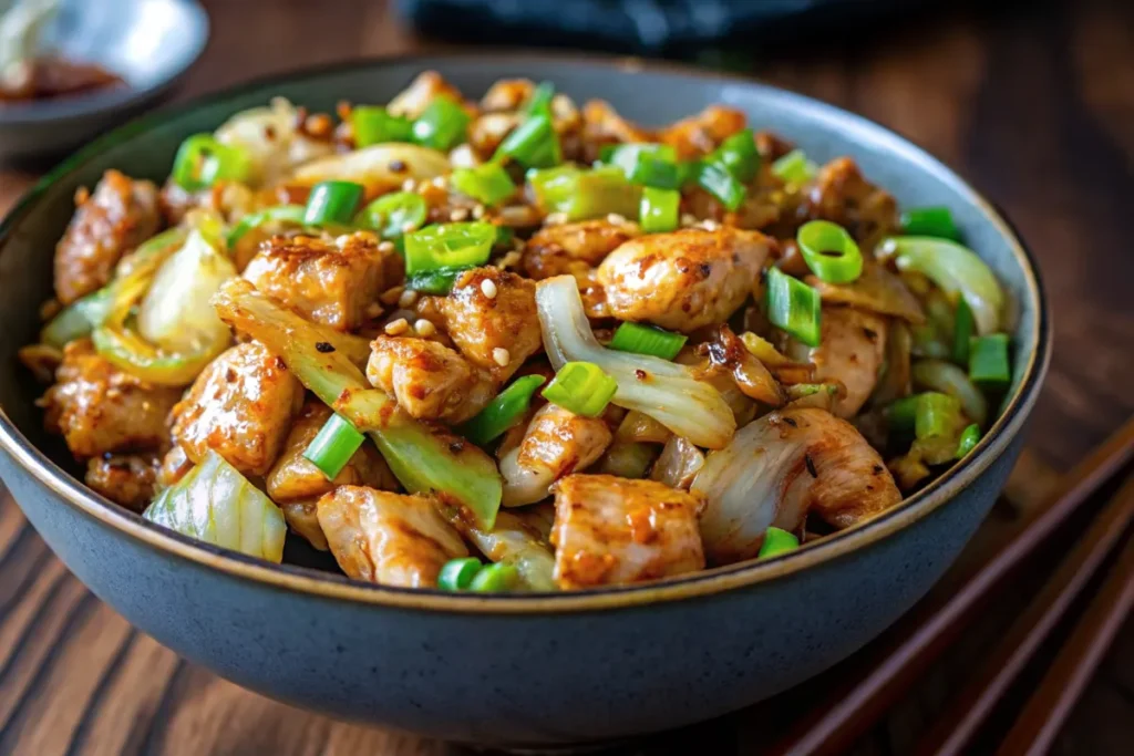 How To Make Best Chinese Chicken Cabbage Stir-Fry