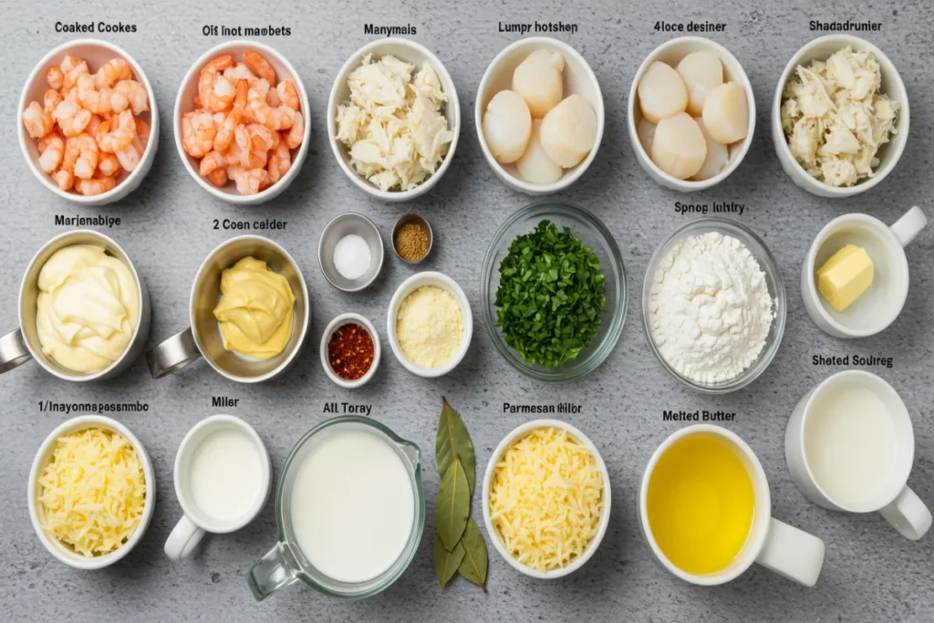 Creamy Seafood Stuffed Shells Recipe