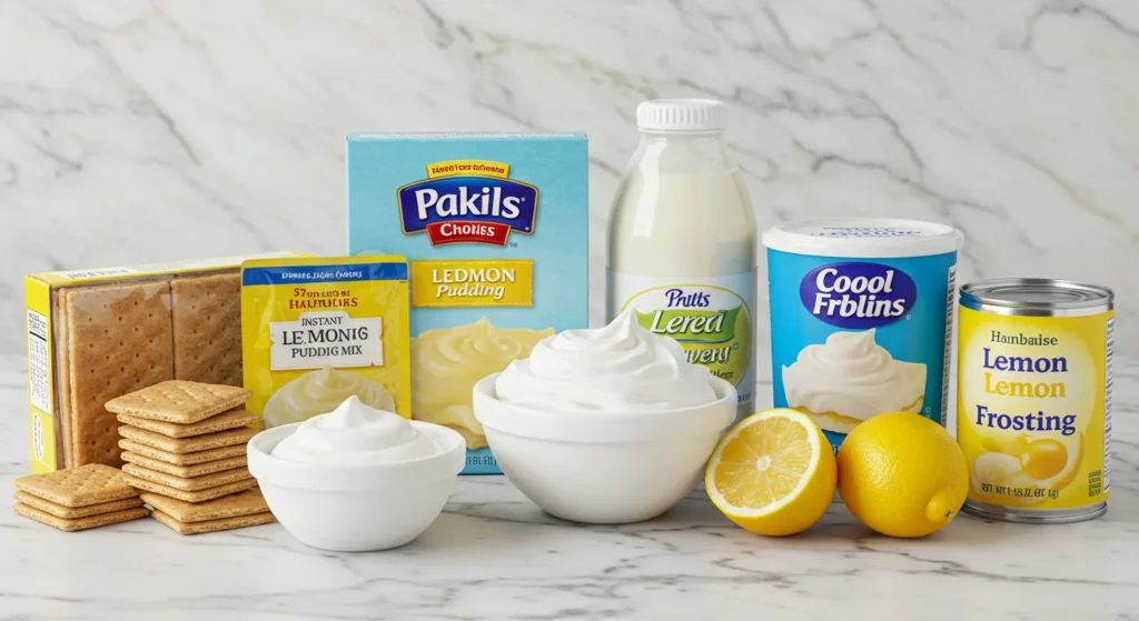 No-Bake Lemon Éclair Cake A Zesty Creamy Delight