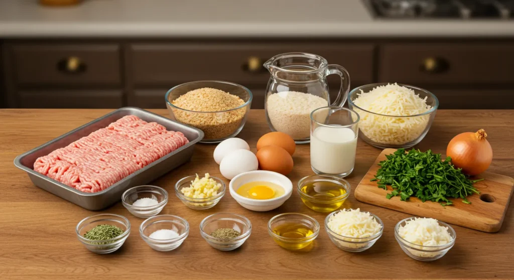 ingredients Garlic Parmesan Chicken Meatloaf Recipe