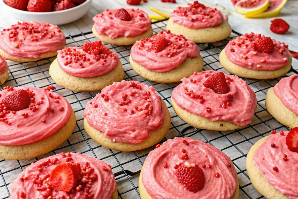 Irresistible Strawberry Lemonade Cookies Recipe