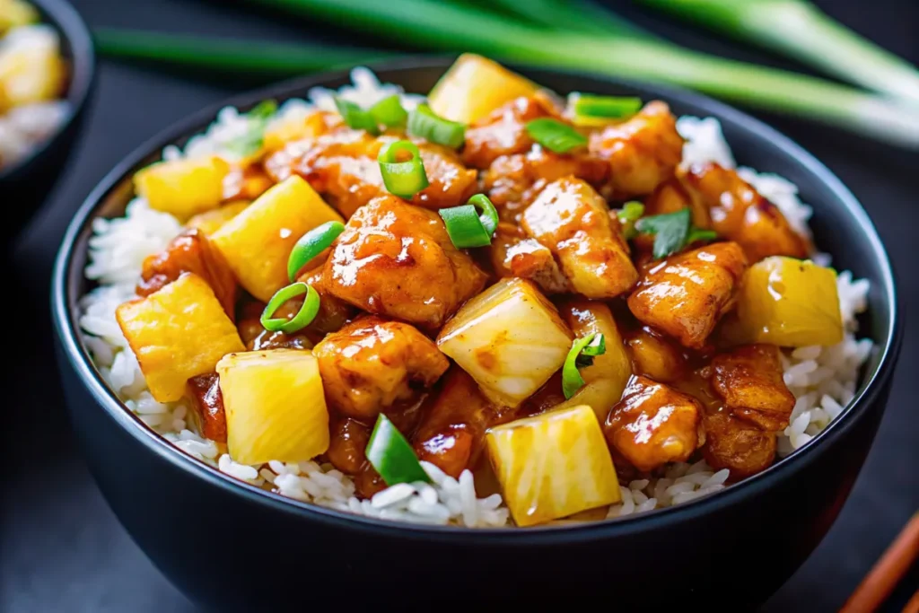Pineapple Chicken and Rice Recipe