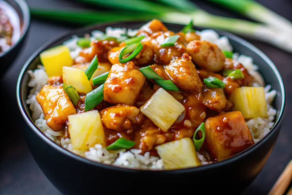 Pineapple Chicken and Rice Recipes