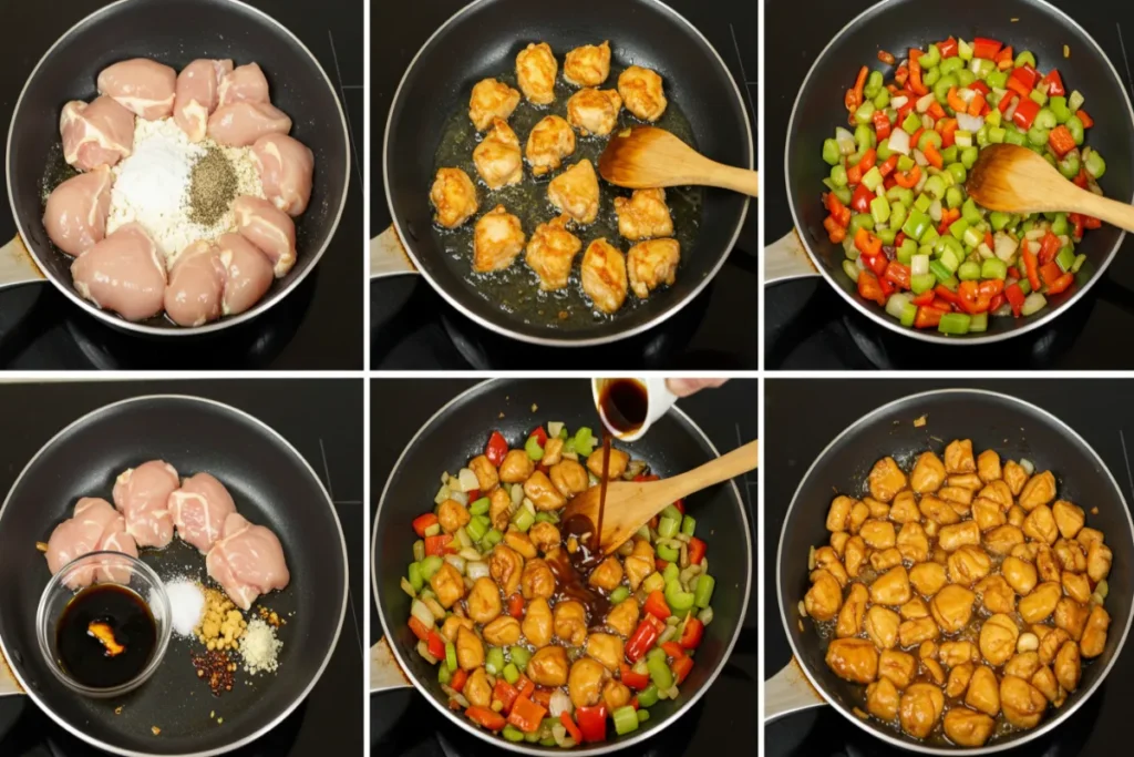 Steps For How To Make Best Black Pepper Chicken Recipe