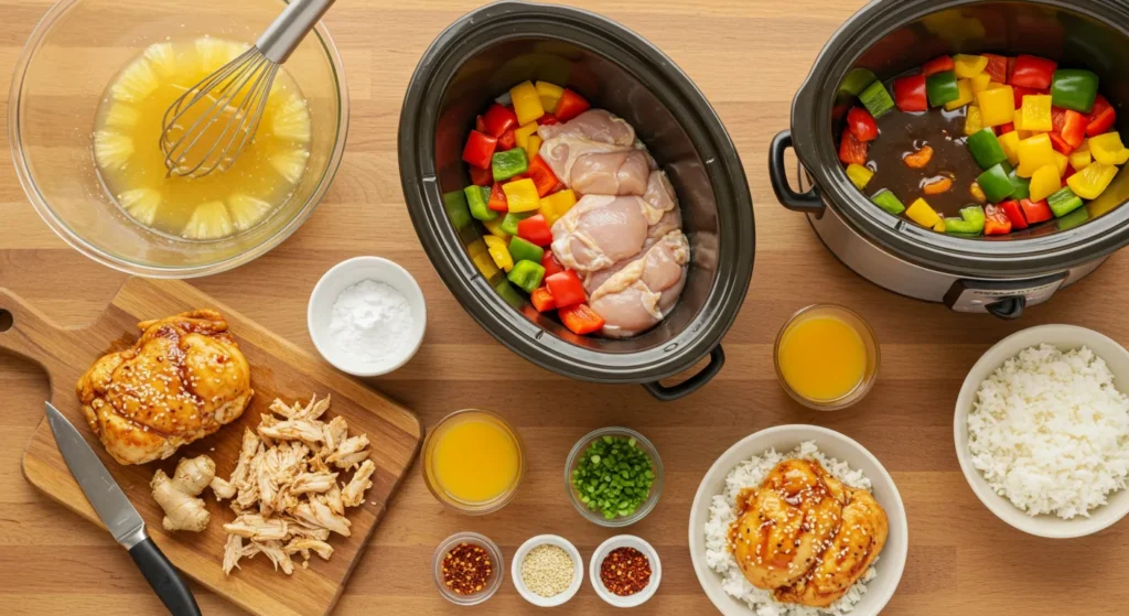 steps Sweet Hawaiian Crockpot Chicken Recipe
