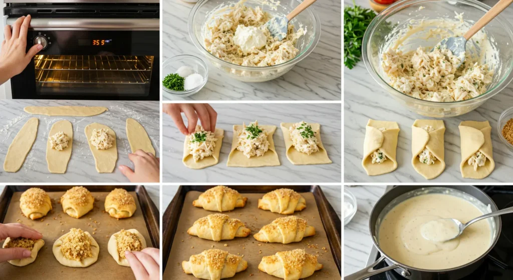 How To Make Chicken Parmesan Pillows