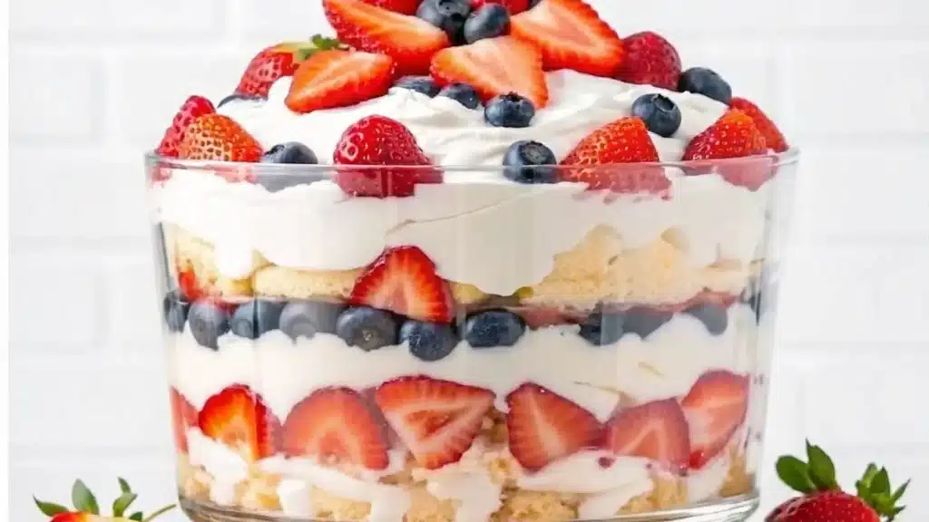 Make this 4th of July Trifle Recipe At Home