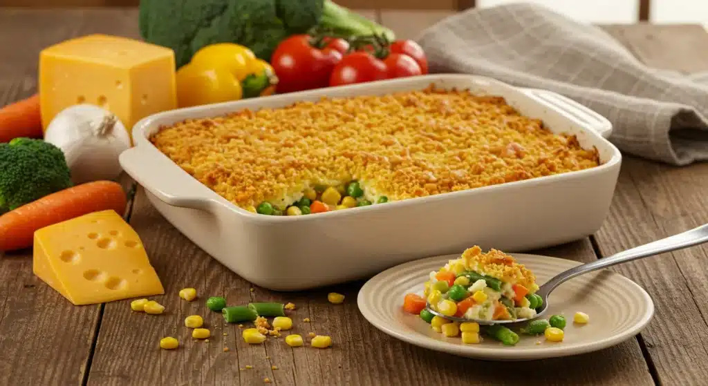 How To Make Easy Mixed Vegetable Casserole Recipe