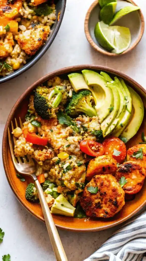 Homemade Roasted Veggie Tahini Bowls At Home